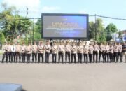 Kapolres Kediri Kota Pimpin Sertijab Kasatreskrim,Kapolsek Banyakan dan Kapolsek Grogol