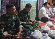 Hangatnya Malam Perpisahan: Satgas TMMD Ke-124 Kodim Lamongan Bersilaturahmi Ke Rumah Warga Desa Kebalankulon