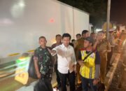 Sambut Plt Gubernur Jatim, Dandim Lamongan Dan Forkopimda Lamongan Sidak Banjir Di Desa Cekungan