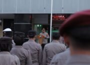 Polres Lamongan Gelar Apel Siaga Pengamanan Malam Takbir Idul Adha 1446 H