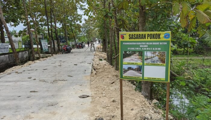TMMD Ke-124 Usai, Desa Kebalankulon Memetik Buah Pembangunan Yang Membumi Dan Menyentuh Hati