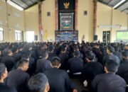 368 Calon Warga Baru PSHT Kota Kediri Dapat Wejangan Khusus Polisi