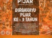 PIJAR Rayakan 3 Tahun Perjuangan di Dunia Maya