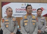 Sambut Hari Bhayangkara Ke-79, Polresta Sidoarjo Gelar Donor Darah untuk Kemanusiaan