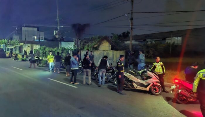 Gelar KRYD, Polres Tuban Amankan 35 Kendaraan Roda Dua Terlibat Balap Liar