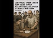 Viral, Kepala Sekolah Kediri Diduga Intimidasi Wartawan Pakai Celurit