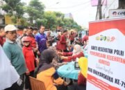 Peringati Hari Bhayangkara ke-79, Polres Kediri Kota Beri Layanan Pengobatan Gratis di CFD