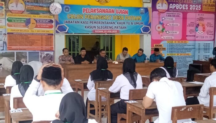 Ujian Perangkat Desa Pataan: Harapan Baru, Semangat Baru Untuk Pelayanan Masyarakat