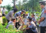 Peringati Hari Bhayangkara ke-79, Kapolres Kediri Kota Pimpin Ziarah dan Tabur Bunga di TMP Joyoboyo