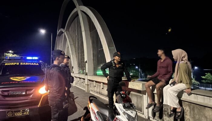 Polres Jember Tingkatkan Patroli Kamtibmas Jelang Malam 1 Suro
