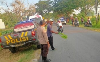 Motor Lawan Arah Tabrak Elf di Balen Bojonegoro, Ibu dan Anak Dilarikan ke RS