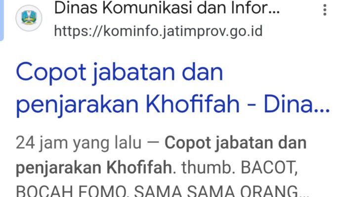 Diskominfo Jatim Dihack, Netizen Desak Penjarakan Gubernur Khofifah