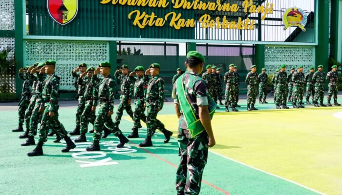 Tim Waslakgiat Kondiklat Angkatan Darat Pantau Permildas Kodim Bojonegoro