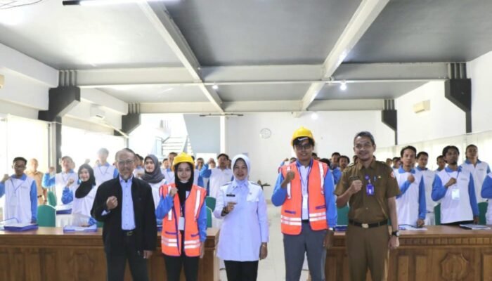 Wakil Bupati Buka Pelatihan dan Uji Sertifikasi di Gedung Aula Dinas PU bina marga Bojonegoro