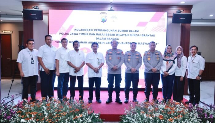 Ini Kolaborasi Polda Jatim dengan BBWS Brantas di Hari Bhayangkara ke -79