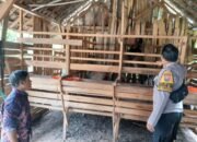 Polsek Lengkong Dukung Ketahanan Pangan Lewat Pemantauan Peternakan Warga