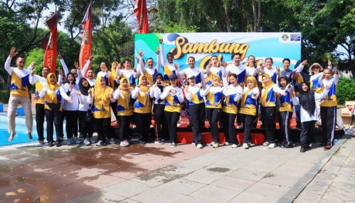 Meriahkan Hari Bhayangkara ke 79, Polres Kediri Kota Gelar Sambung Guyub Keluarga besar Polres Kediri Kota