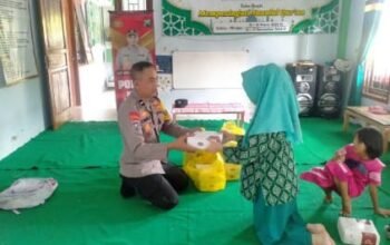 Program ‘Polres Kediri Berbagi’ Hadir di Panti Asuhan Budi Mulia Badas