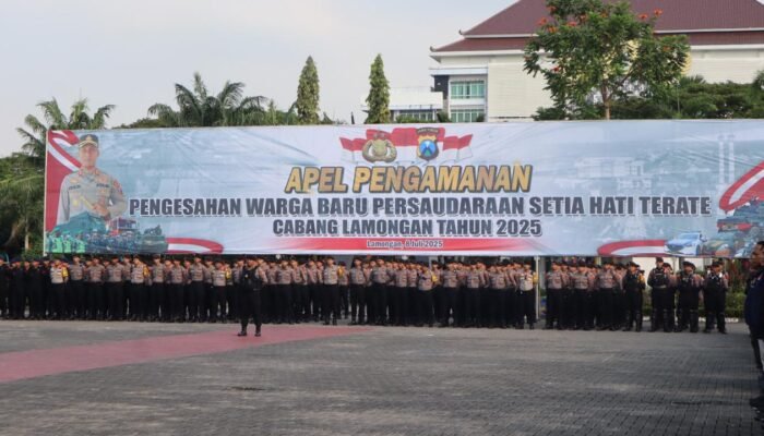 Apel Akbar Pengamanan PSHT: Personel Gabungan Siaga, TNI Dan Polri Tegaskan Tak Ada Toleransi Pelanggaran