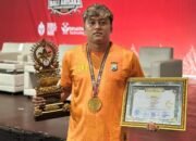 Bripda Sholeh Maulana Ukir Emas Di Bali, Harumkan Polri Lewat Pencak Silat