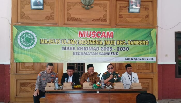 Sinergi Untuk Negeri: Danramil Sambeng Hadiri Musyawarah MUI, Teguhkan Komitmen Harmoni Dan Keamanan