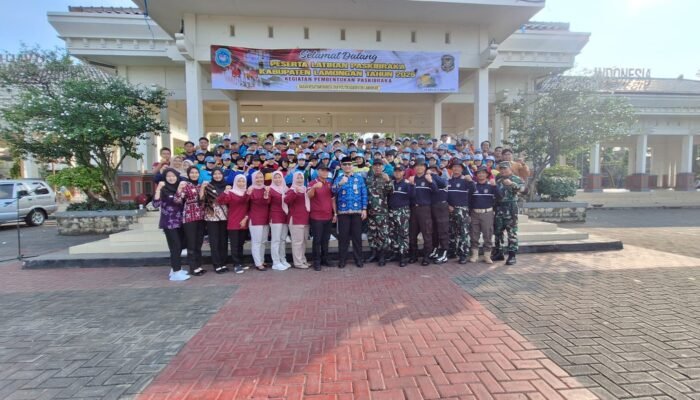 Semangat Merah Putih Berkobar Di Lamongan, Pemusatan Latihan Paskibraka Resmi Dimulai