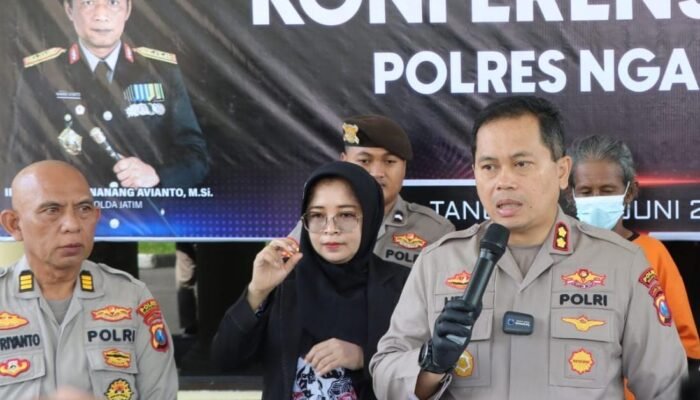 Polres Nganjuk Ungkap Jaringan Narkoba Sita 17 Ribu Pil LL dan Puluhan Gram Sabu