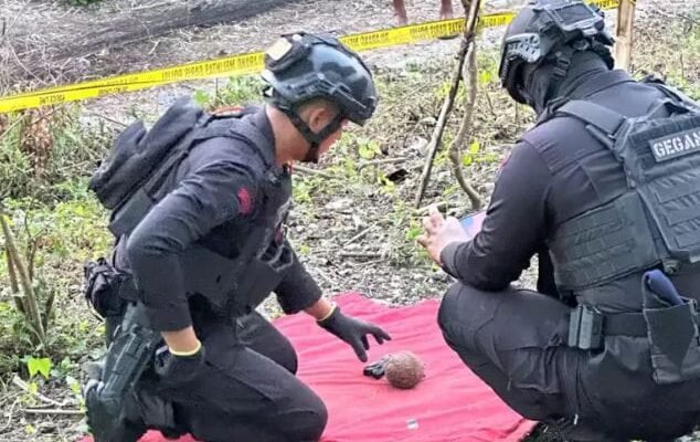 Granat Tua Gegerkan Sukorame Suwandi Temukan Benda Maut Di Pekarangan