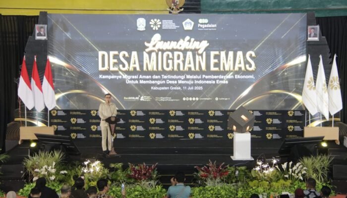 Gresik Cetak Sejarah, Desa Migran EMAS Diresmikan Siap Kirim Pekerja Migran Berbakat