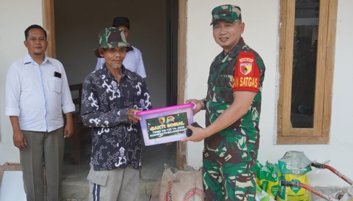 Dansatgas TMMD 125 Bojonegoro Cek Sasaran Pembangunan Rutilahu