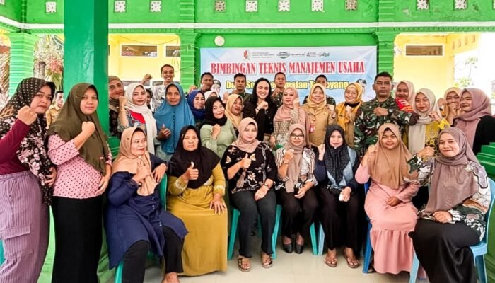 Tingkatkan Kapasitas Pelaku UMKM, TMMD 125 Bojonegoro Gelar Bimtek Manajemen Usaha dan Psikologi Penjualan