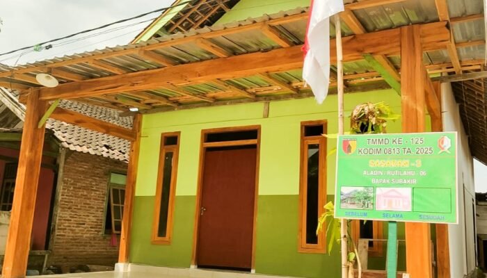 Satgas TMMD 125 Bojonegoro Tuntaskan Renovasi Rutilahu