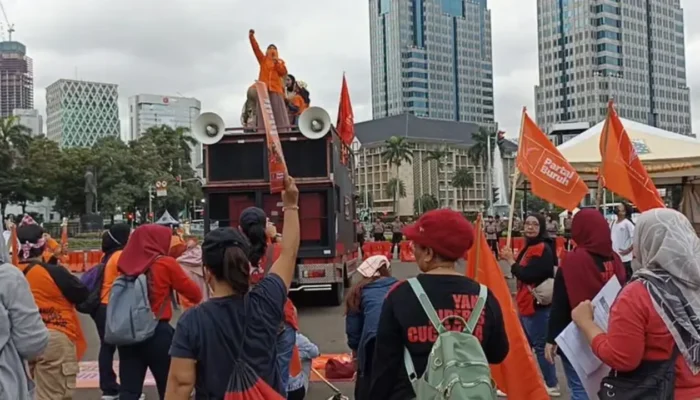 KSPI Kerahkan Puluhan Ribu Massa, Fokus pada Hapus Outsourcing dan Reformasi Pajak