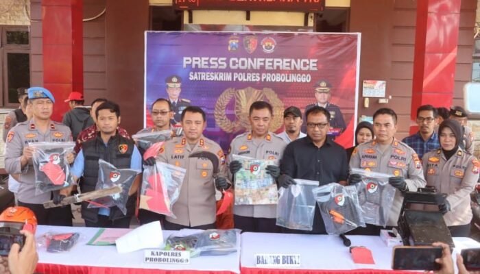 Polres Probolinggo Ringkus 9 Bandit Jalanan, Ada yang Curi Ini