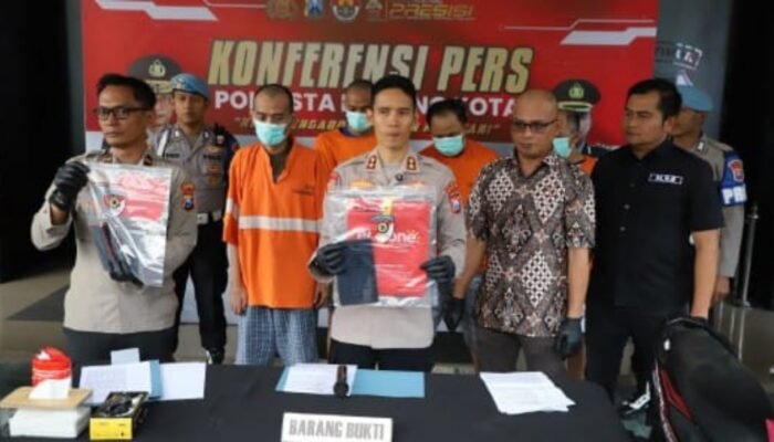 Polresta Malang Kota Berhasil Ungkap 3 Kasus Curanmor, 4 Tersangka Diamankan