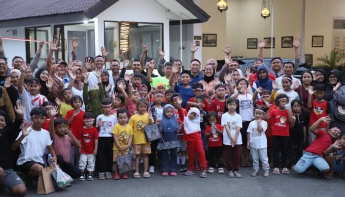 Kapolres Kediri Kota Hidupkan Tradisi Agustusan, Ajak Keluarga Besar Polri Lomba Seru Meriahkan HUT RI ke-80