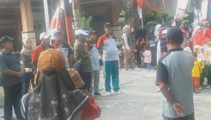 Jalan Sehat Meriah Dan Penuh Makna, HUT Ke-80 Desa Warukulon pucuk, Jadi Simbol Kebersamaan