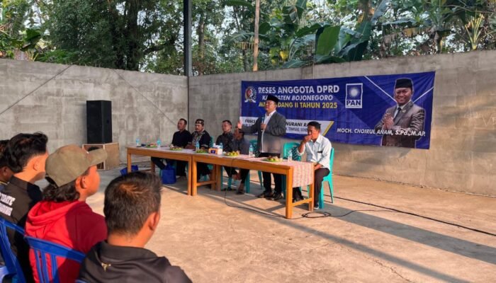 Reses Masa Sidang II Anggota DPRD Bojonegoro Choirul Anam di Kedungadem