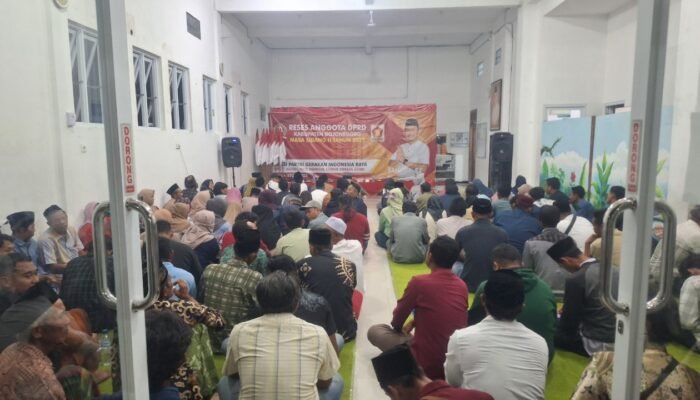 Wakil Ketua DPRD Bojonegoro Sahudi Sapa Konstituennya Lewat Reses