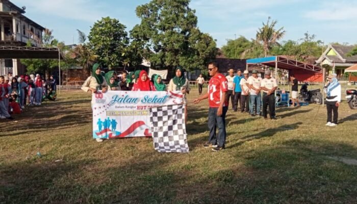 Desa Kendung Gegap Gempita Peringati HUT ke-80 RI: Jalan Sehat, Senam, hingga Panggung Hiburan Meriahkan Warga