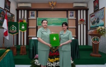 Serah Terima Jabatan Ketua Persit KCK Cabang XXVII Dim 0812/Lamongan, Gelar Rapat Paripurna