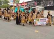 Semarak HUT RI ke-80, Anak PAUD, TK, RA di Kecamatan Kedungadem Bojonegoro Tampil Memukau di Pawai Budaya