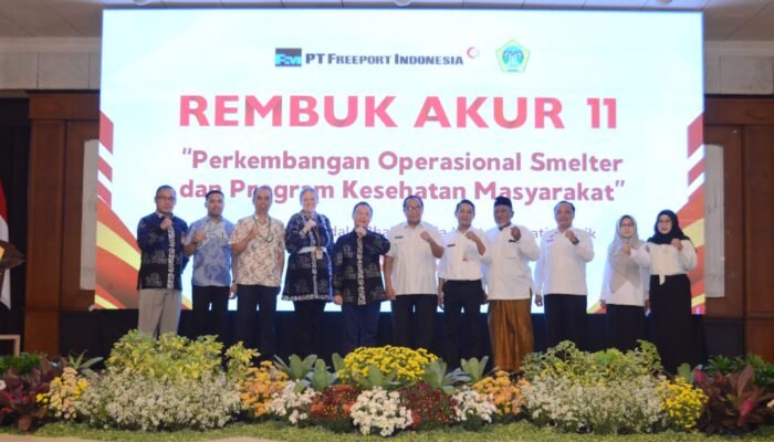 Rembuk Akur, Freeport Gandeng Pemkab Gresik Perkuat Program Kesehatan dan Lingkungan