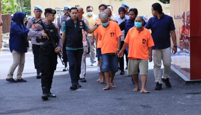 Polres Bojonegoro Ungkap Sindikat Curanmor, Lima Tersangka Diamankan