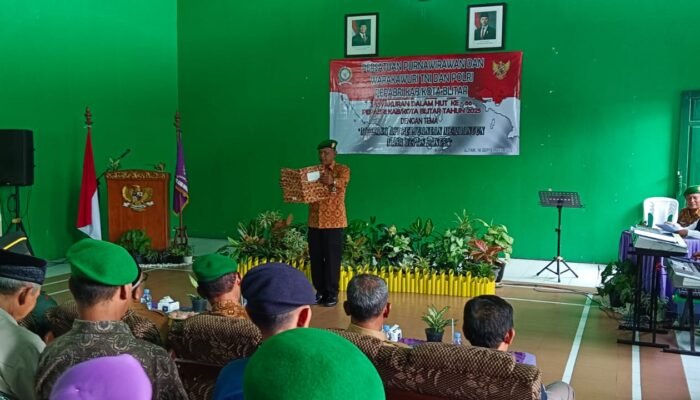 Pepabri Blitar Gelar Tasyakuran HUT Ke 66,Momentum Menjaga Api Perjuangan