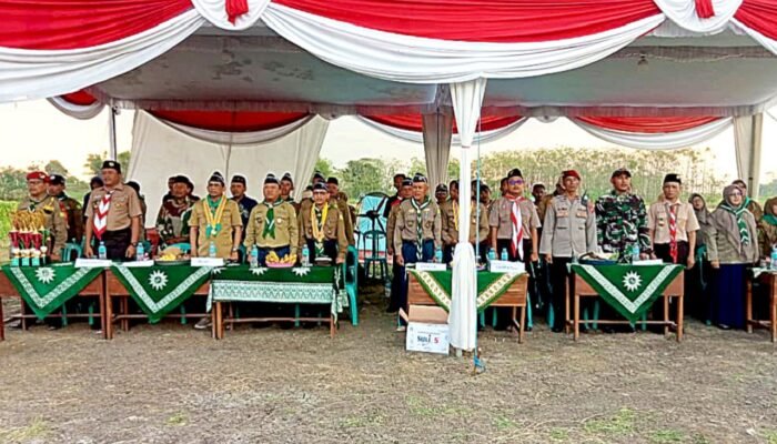 Lapangan Sidorejo Bojonegoro Dipadati 1.140 Peserta Kemah Akbar Hizbul Wathan se Kedungadem
