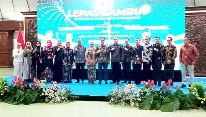 Lepas Sambut Kodim Bojonegoro, Suasana Hangat Iringi Pergantian Komando