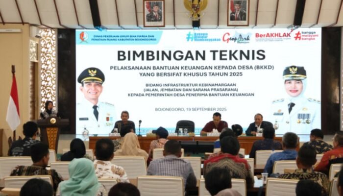 Kucurkan Dana Ratusan Miliar, Pemkab Bojonegoro Prioritaskan Infrastruktur Desa