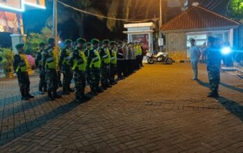 Wujudkan Rasa Aman, TNI-Polri Lamongan Gencarkan Patroli Skala Besar Di Tengah Gejolak Nasional