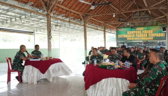 Kokohkan Sinergi, Dandim Lamongan Tegaskan Komitmen Dukung Program Strategis Pemerintah